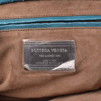 Bottega Veneta Nappa Intrecciato The Lauren 1980 Clutch Aqua 8 of 10