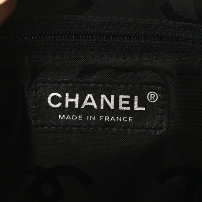Chanel Calfskin Quilted Large Cambon Bowler Beige Black 6 of 10