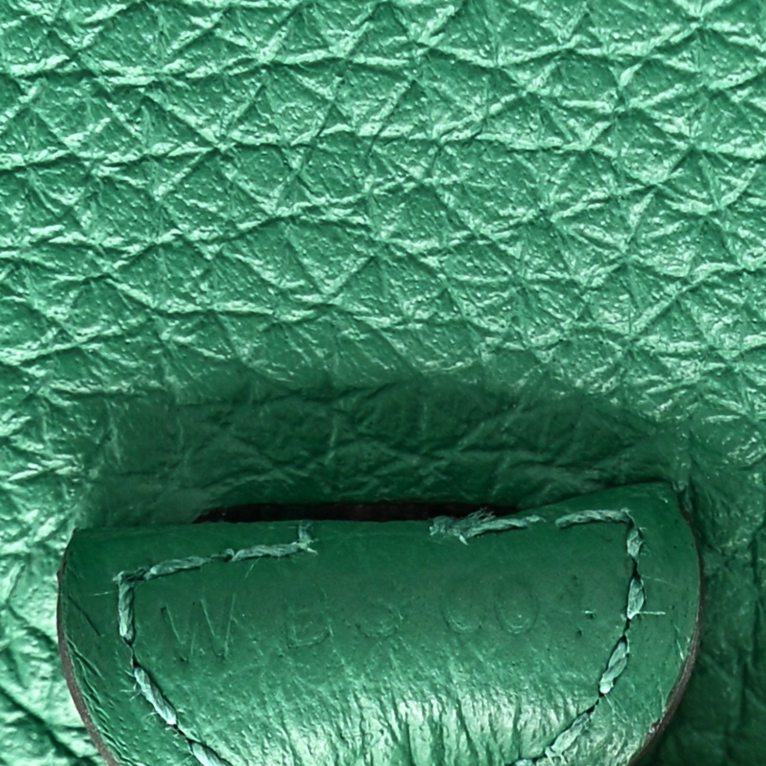 Hermes Taurillon Clemence Evelyne TPM Vert Vertigo 7 of 10