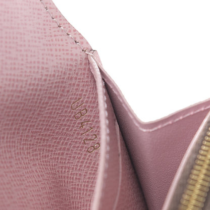 Louis Vuitton Damier Ebene Rosalie Coin Purse Rose Ballerine 7 of 9