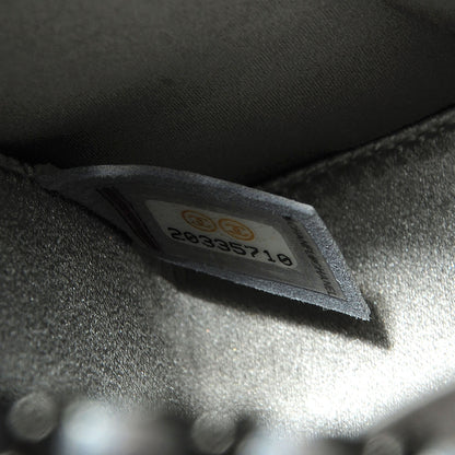 Chanel Metallic Goatskin Lait de Coco Milk Carton Bag Silver 8 of 8