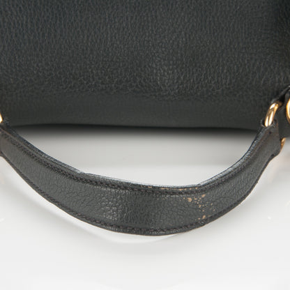 Miu Miu Goatskin Madras Shoulder Bag Ardesia 5 of 8