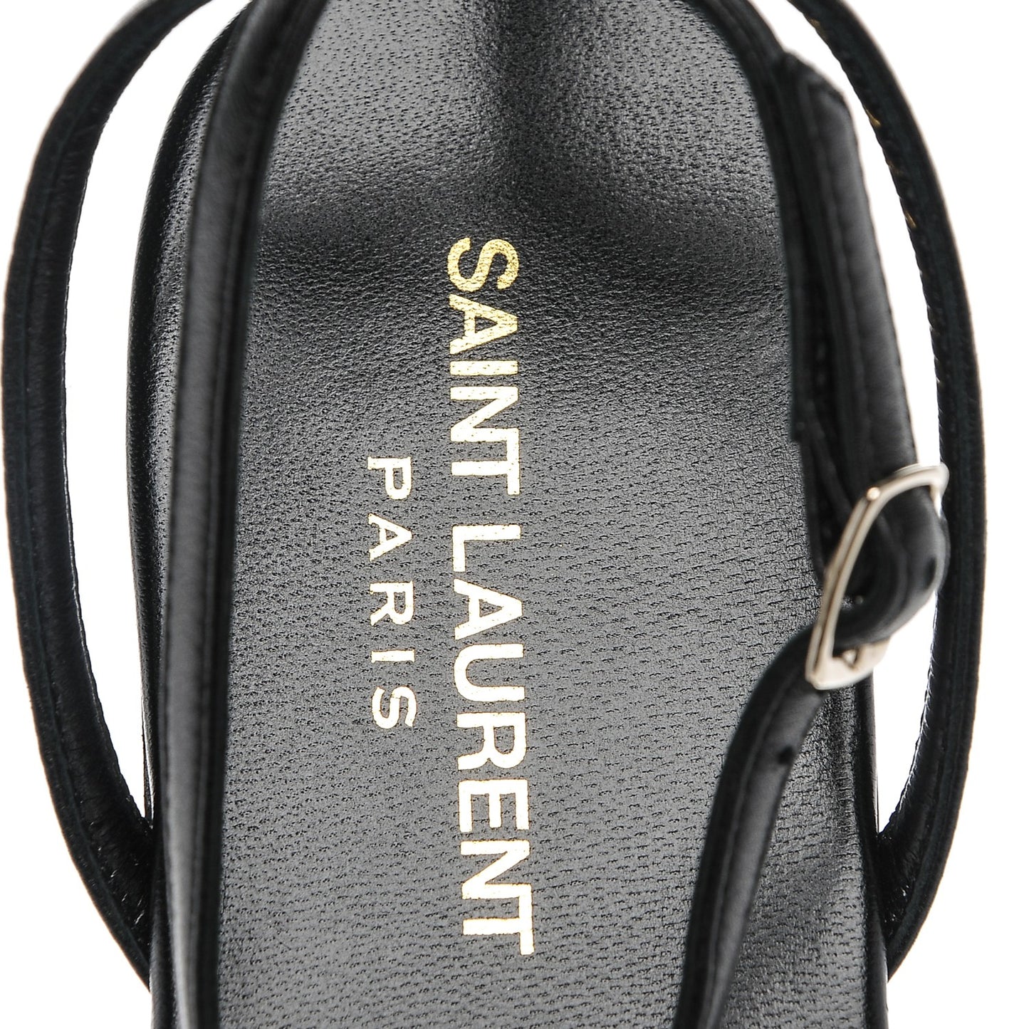 Calfskin Nu Pieds 05 Sandals 36 Black