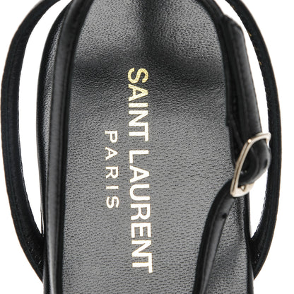 Saint Laurent Calfskin Nu Pieds 05 Sandals 36 Black 7 of 7