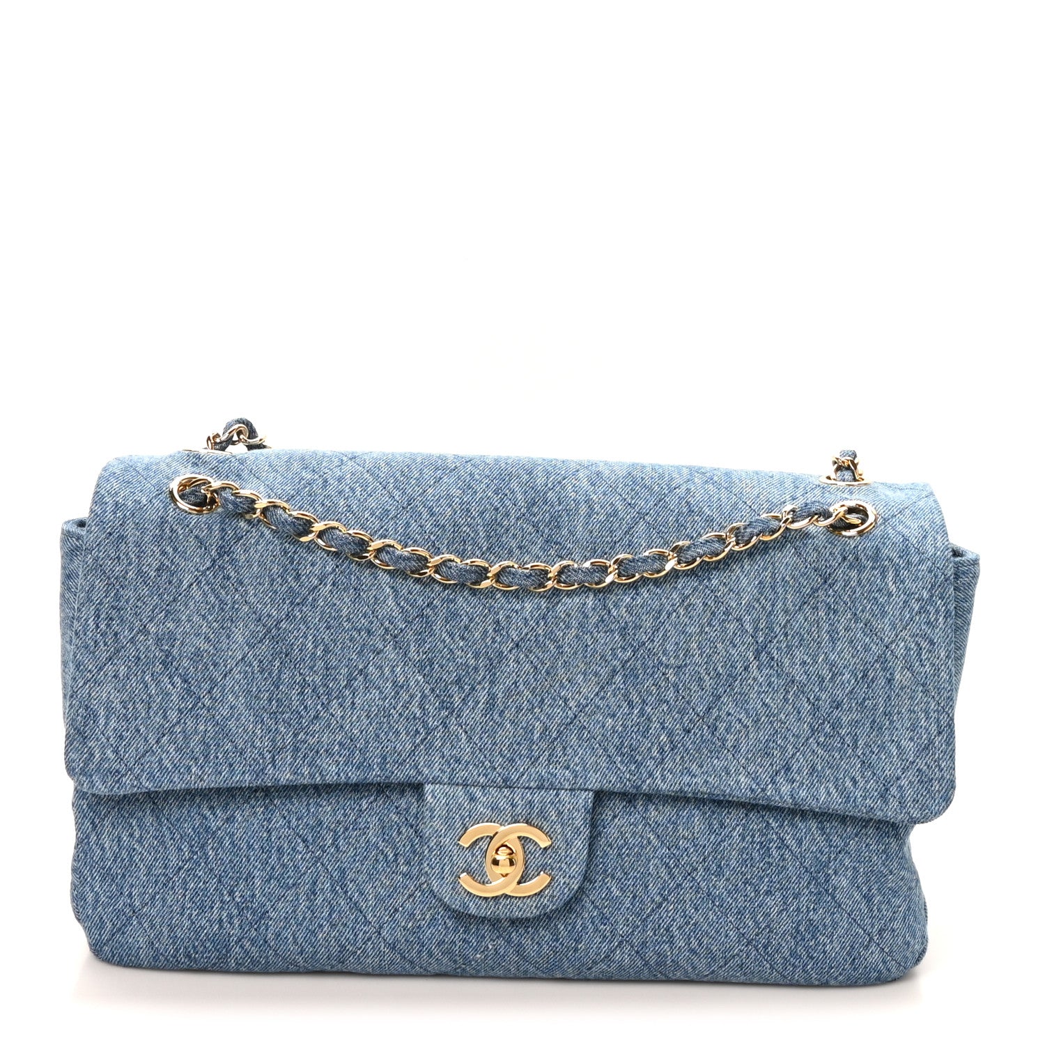 Chanel Denim Small Souplissimo Maxi Flap Blue 1 of 10