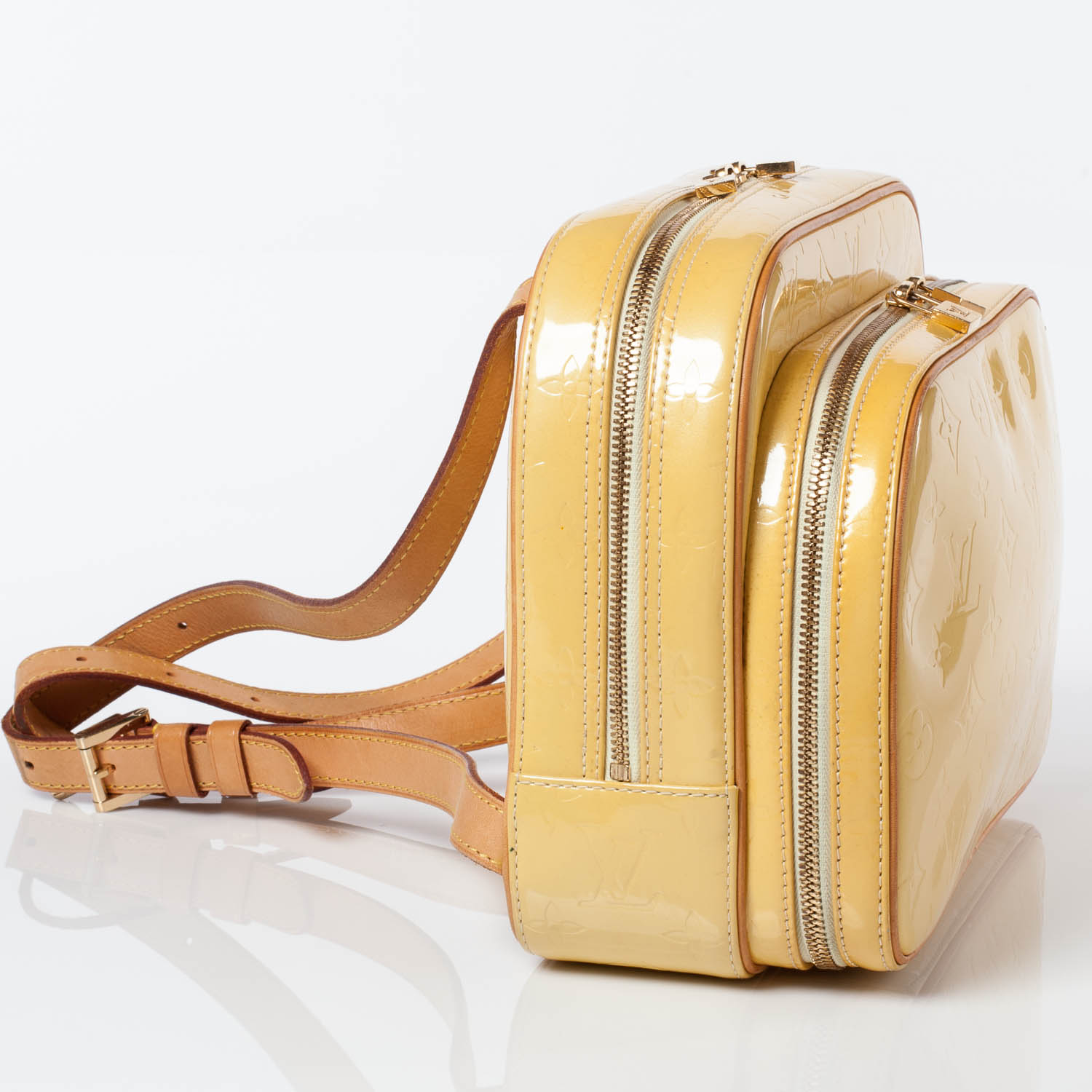 Louis Vuitton Vernis Murray Backpack Yellow 35591 – FASHIONPHILE