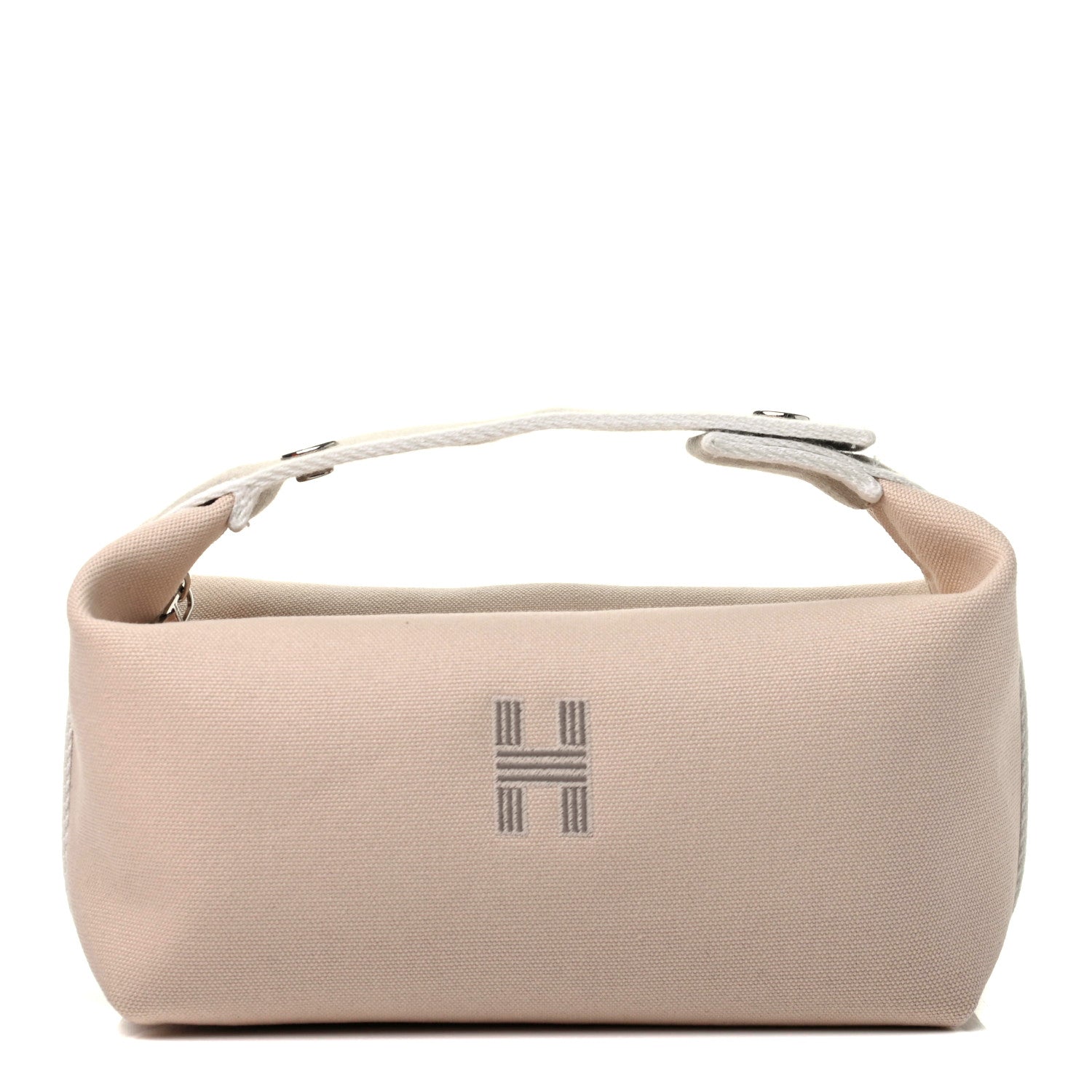 Hermes Canvas Small Bride-A-Brac Pouch Natural 1 of 6