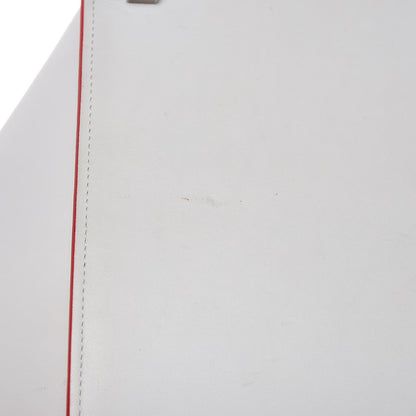 Celine Smooth Calfskin Medium Phantom Luggage White 12 of 26