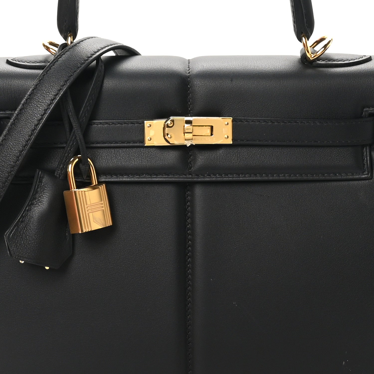 Hermes Swift Kelly Padded Sellier 25 Black 8 of 10