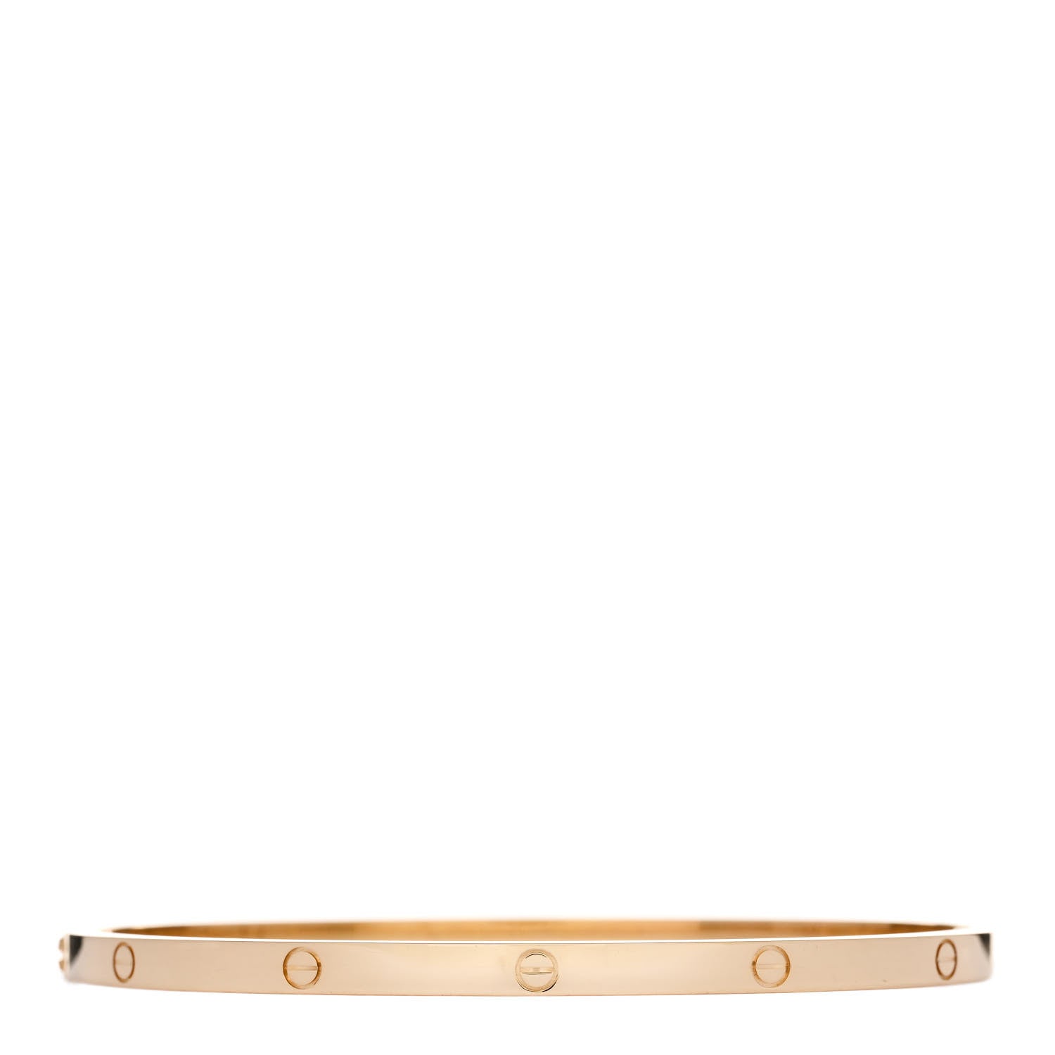 Cartier 18K Yellow Gold Small LOVE Bracelet 19 2 of 5