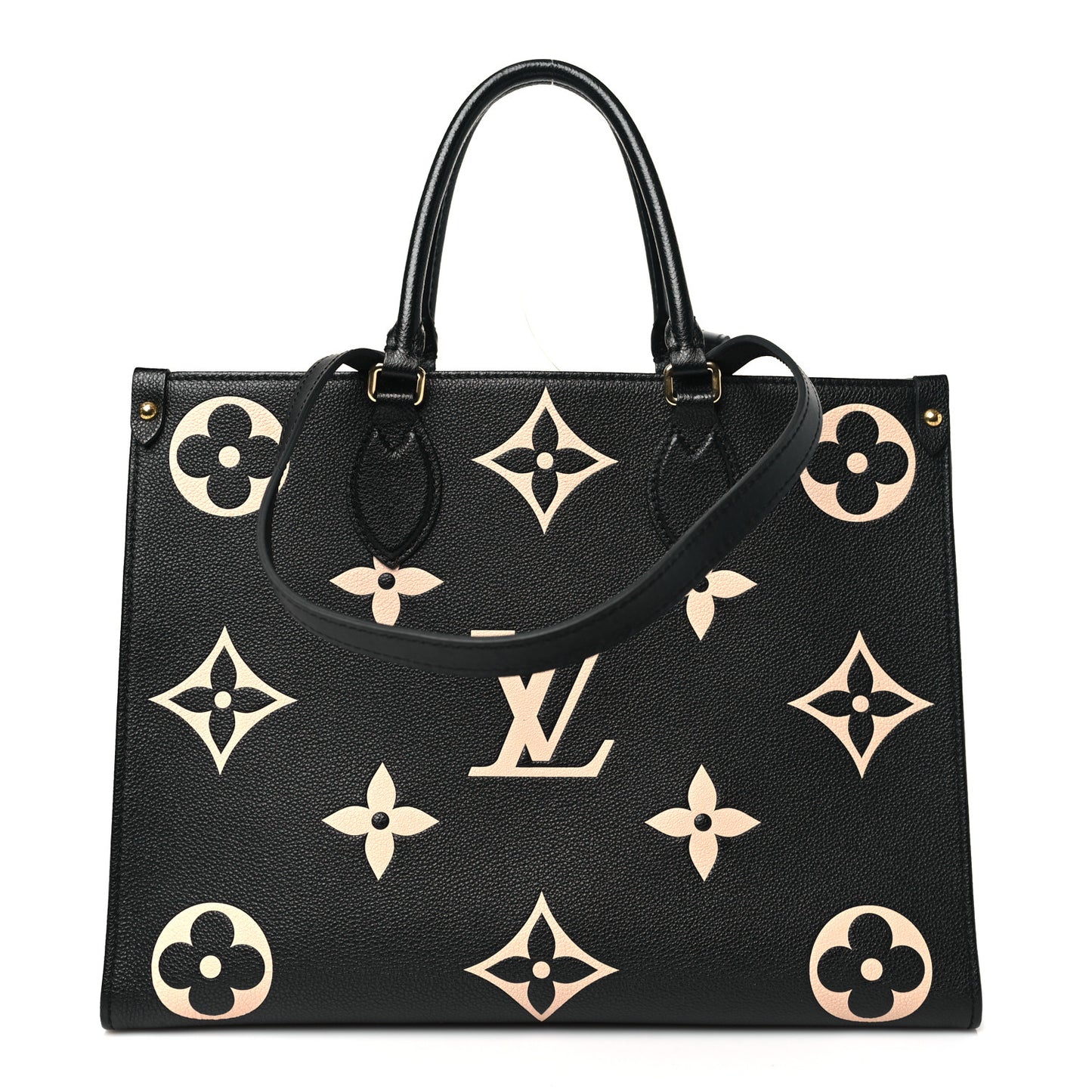 Empreinte Monogram Giant Onthego MM Black Beige