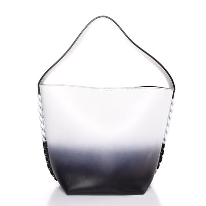 Givenchy Calfskin Degrade Infinity Bucket Bag Black White 1 of 7
