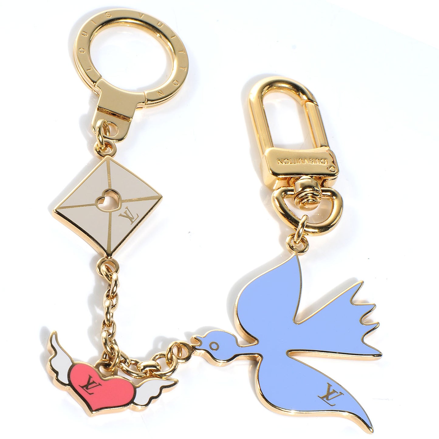 Love Birds Bag Charm