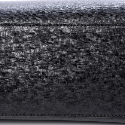 Fendi Vitello Elite Petite 2Jours Tote Black 8 of 9