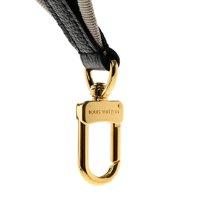 Louis Vuitton Jacquard Diane Shoulder Strap Black Ivory 3 of 3