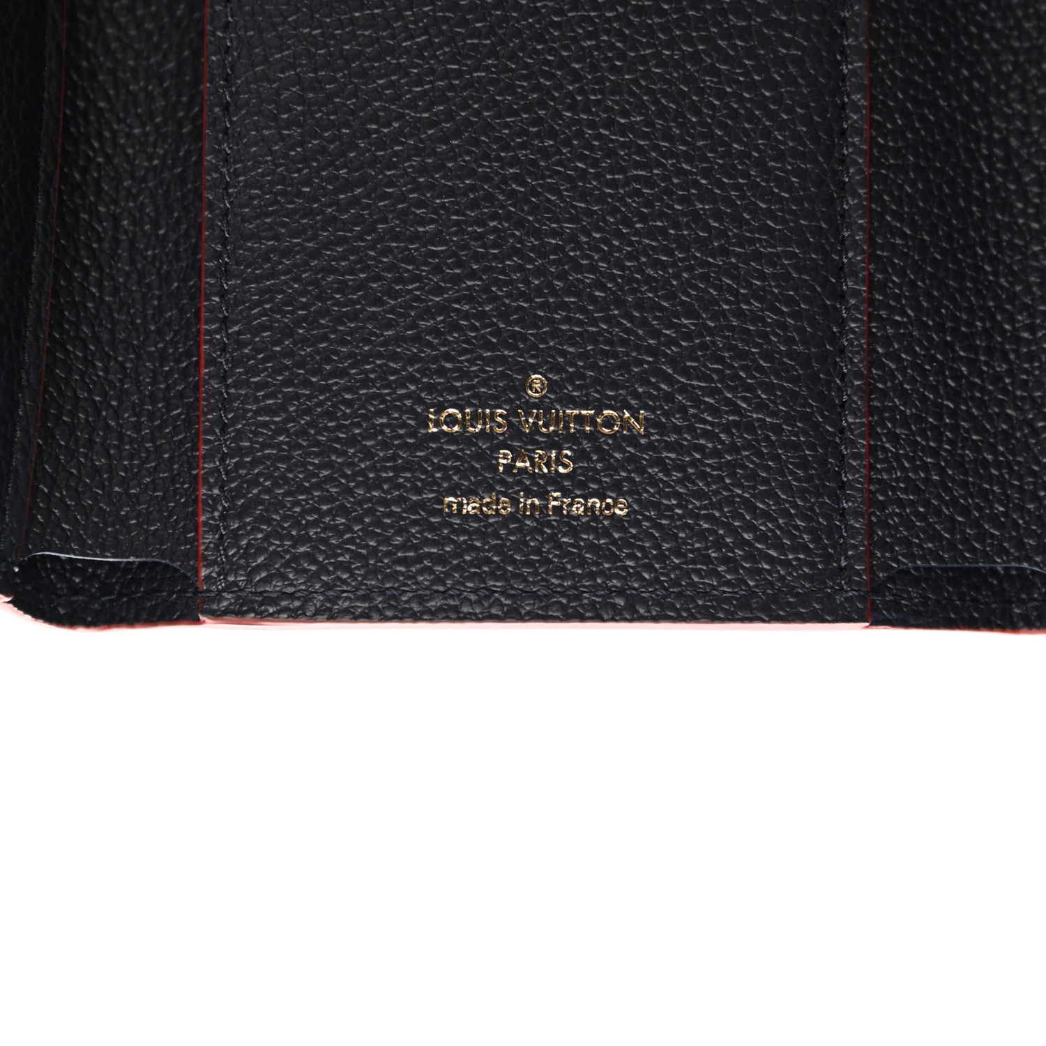 Louis Vuitton Empreinte Victorine Wallet Marine Rouge 6 of 7