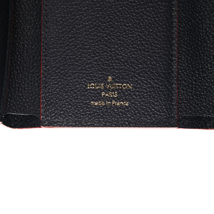 Louis Vuitton Empreinte Victorine Wallet Marine Rouge 6 of 7