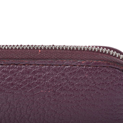 Hermes Chevre Mysore Azap Wallet Raisin 7 of 14