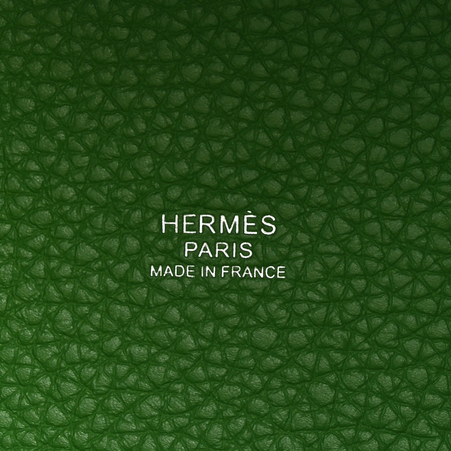 Hermes Taurillon Clemence Picotin Lock 18 PM Vert Yucca 6 of 13