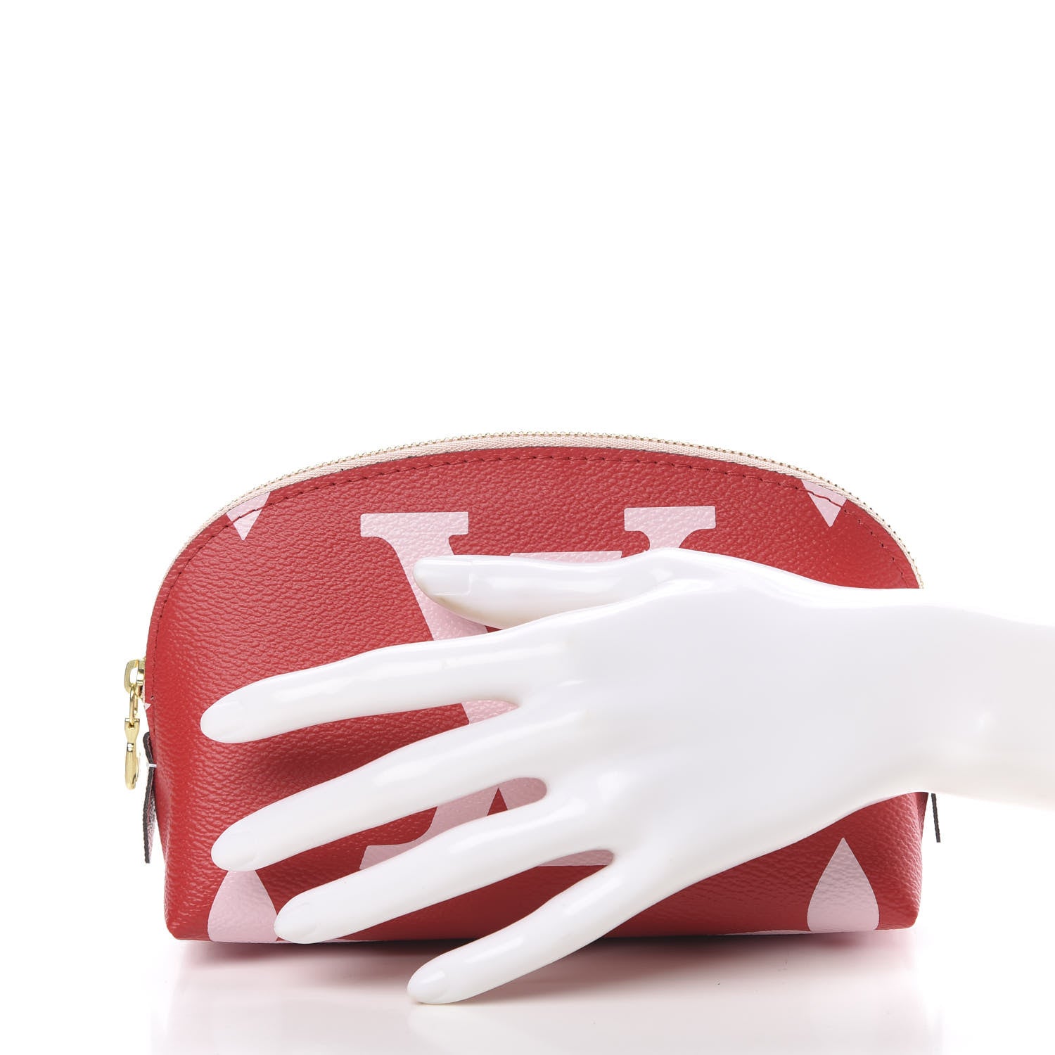 Louis Vuitton Monogram Giant Cosmetic Pouch Rouge 2 of 8