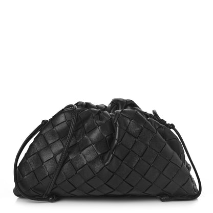 Bottega Veneta Nappa Intrecciato The Mini Pouch Black 1 of 9