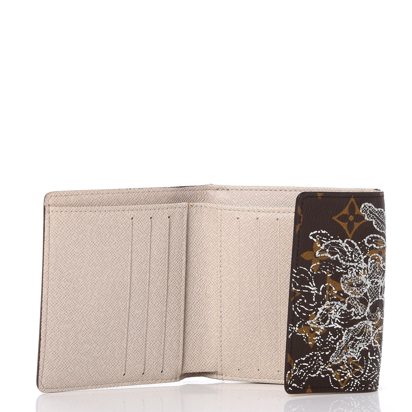 Monogram Dentelle Ludlow Wallet Silver