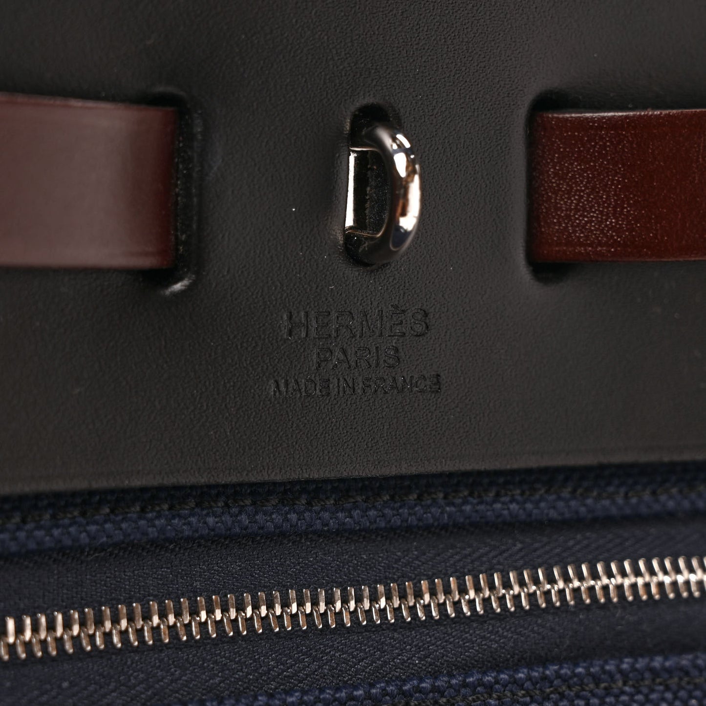 Military Toile Vache Hunter Herbag Zip 31 PM Bleu Marine Bleu Saphir Black