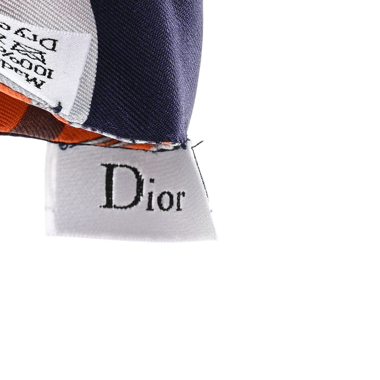 Christian Dior Silk ABCDior S Mitzah Scarf 4 of 4