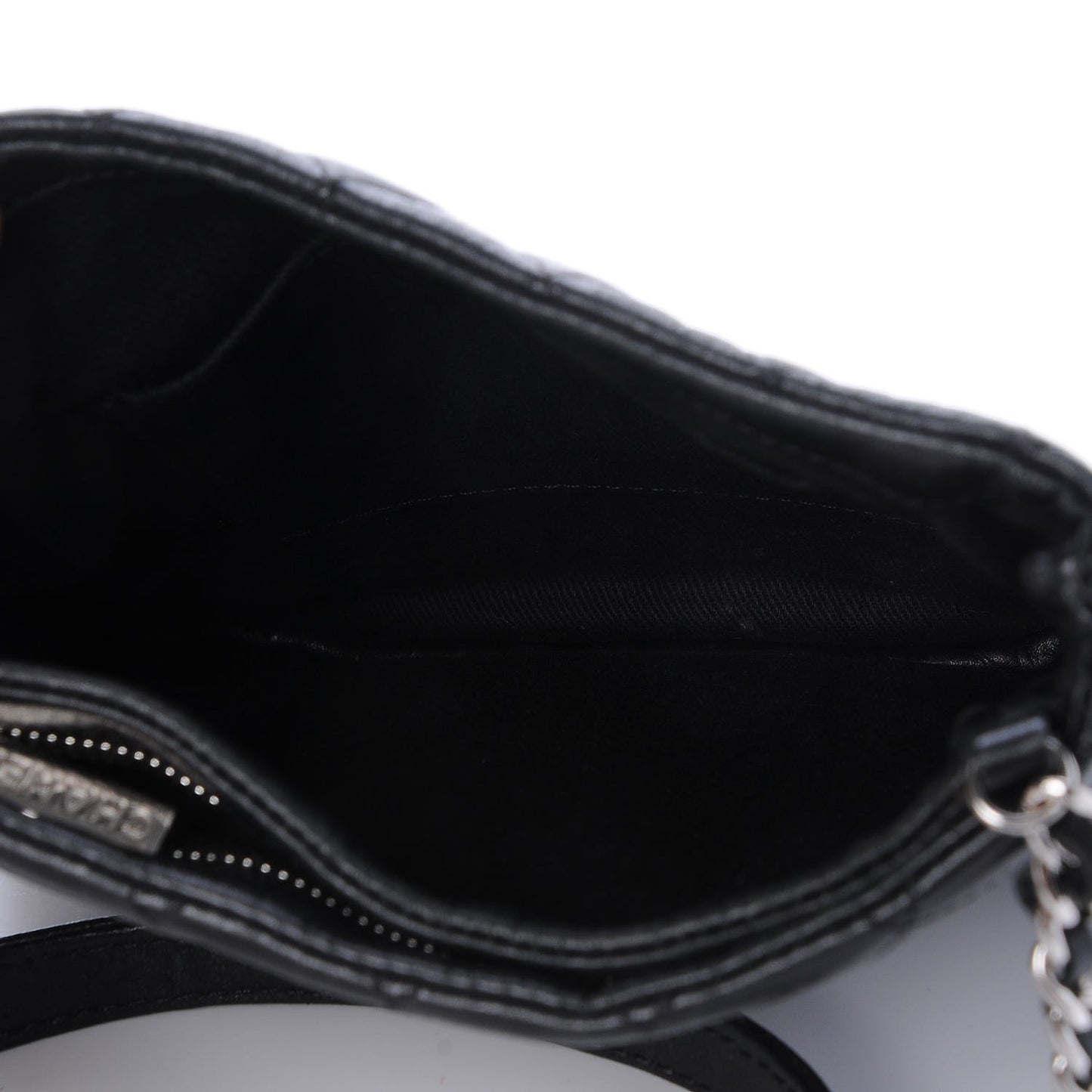 Quilted Lambskin Crossbody Bag Black