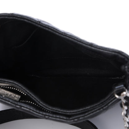 Chanel Quilted Lambskin Crossbody Bag Black 5 of 10