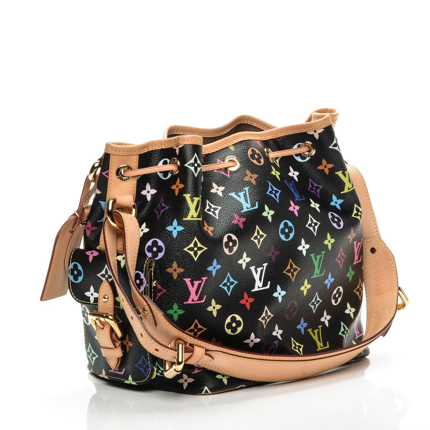 Monogram Multicolor Petit Noe Black