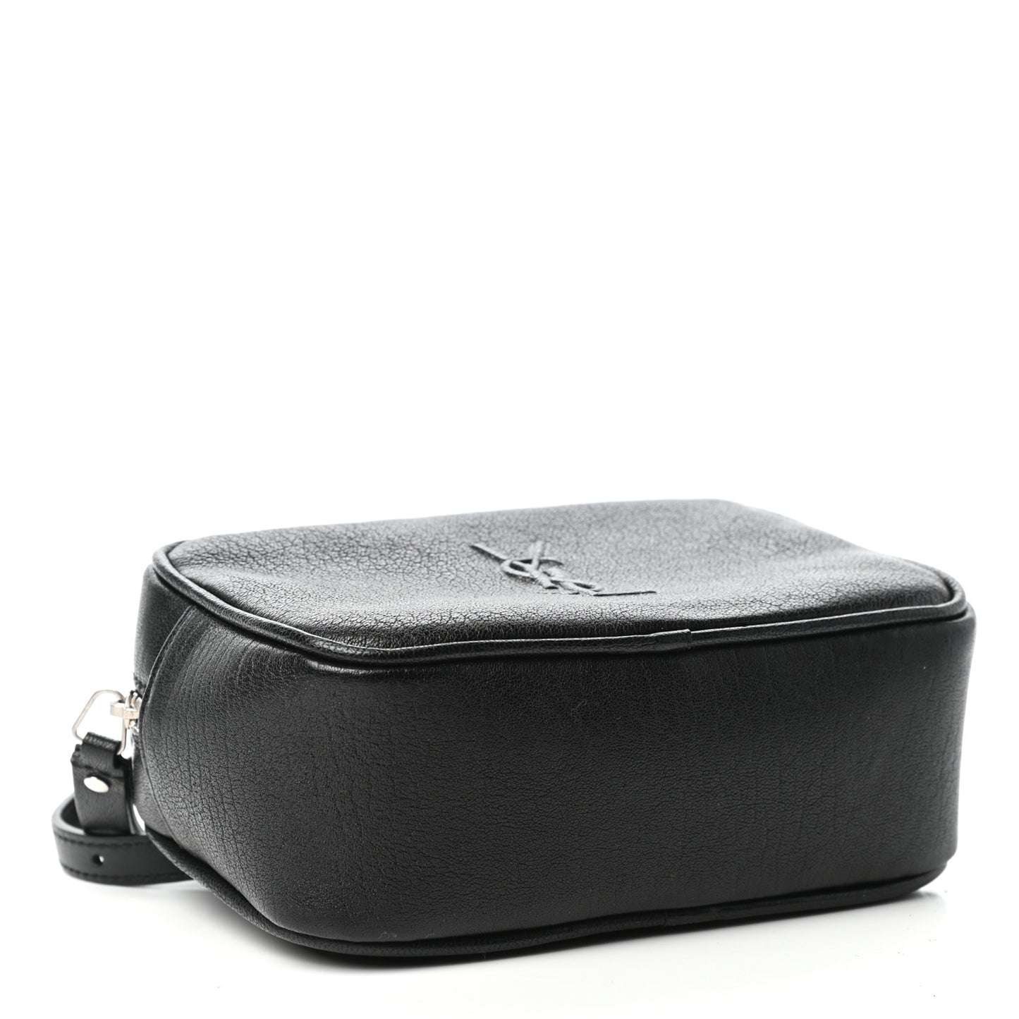 Lambskin Monogram Lou Belt Bag Black