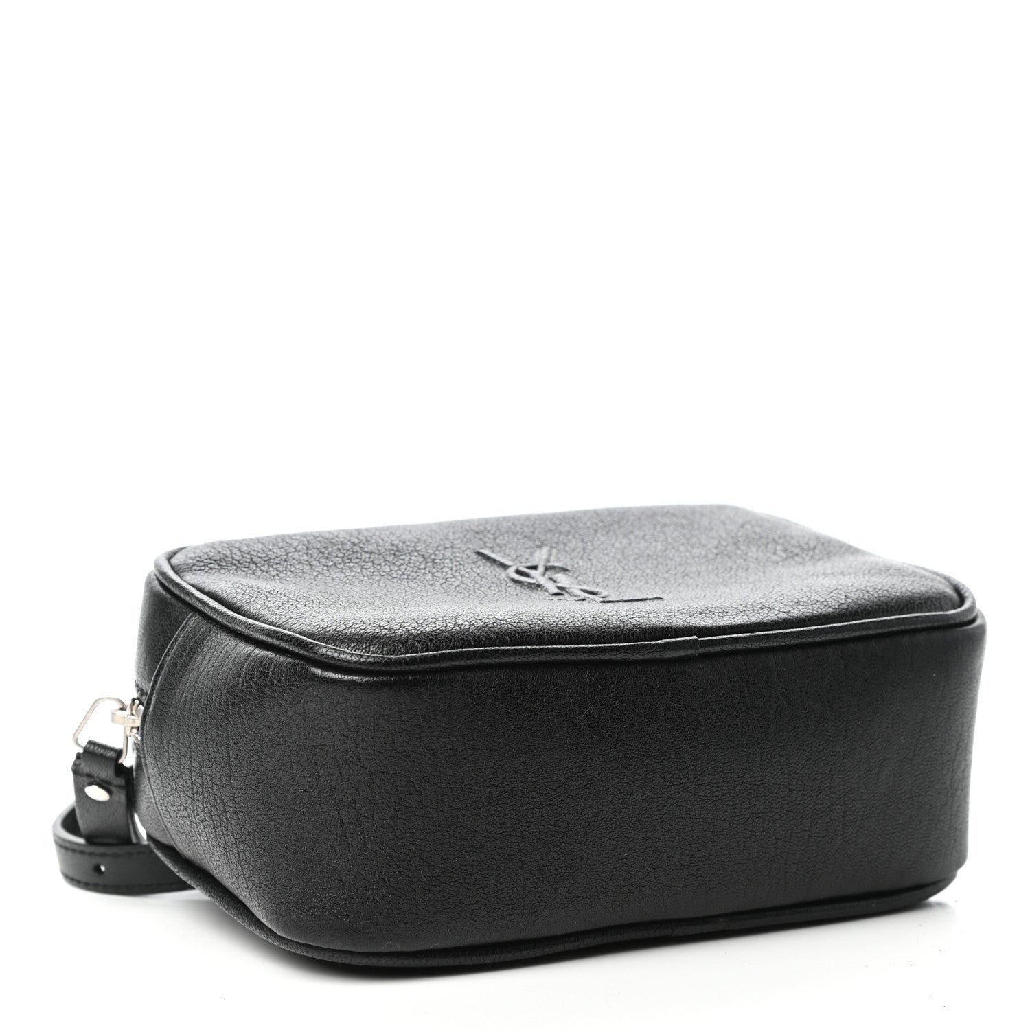 Saint Laurent Lambskin Monogram Lou Belt Bag Black 4 of 10
