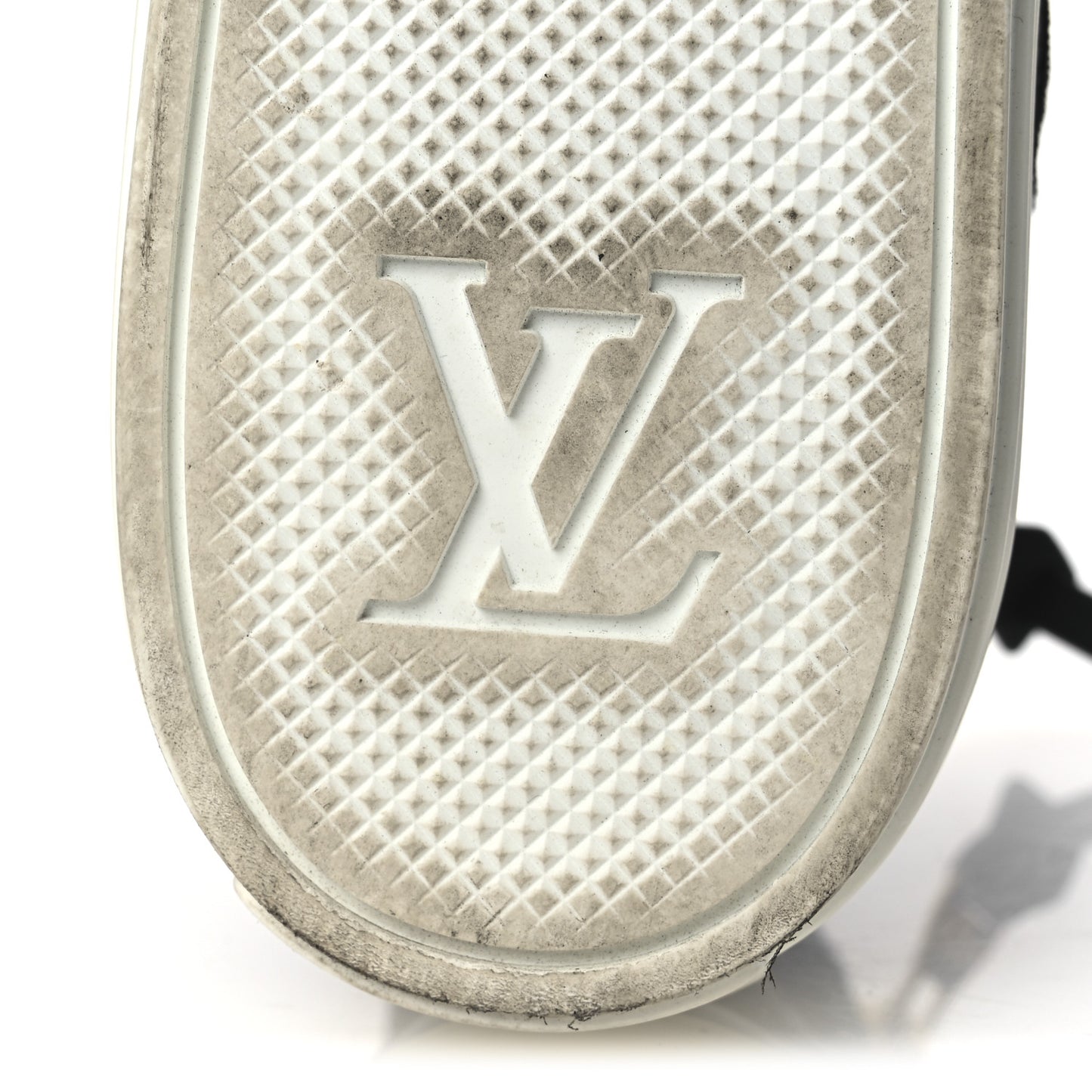 Velvet Monogram Stellar Sneakers 38.5 Black White
