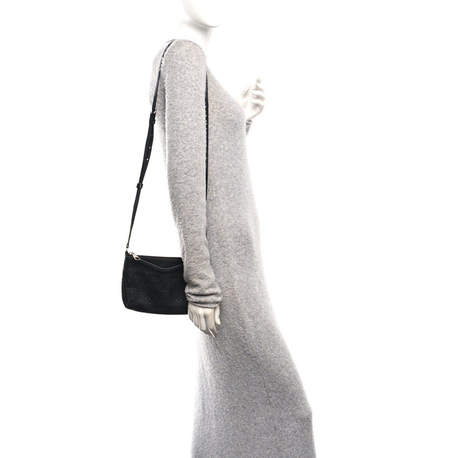Louis Vuitton Empreinte Pallas Crossbody Black 2 of 9
