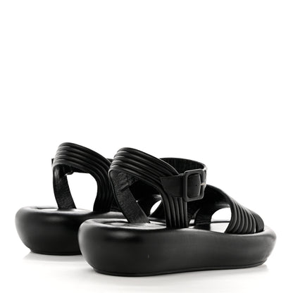 Christian Louboutin Nappa Manolasummer Sandals 36.5 Black 4 of 7