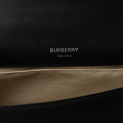 Burberry Canvas Printed Small Love Lola Bag Black 6 of 10