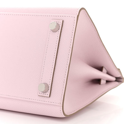 Hermes Epsom Birkin Sellier 25 Mauve Pale 10 of 11