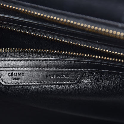 Celine Canvas Smooth Calfskin Mini Tri-Color Luggage Royal 8 of 18