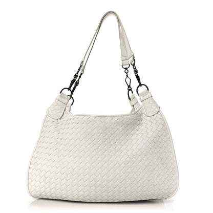 Bottega Veneta Nappa Intrecciato Hobo White 1 of 11