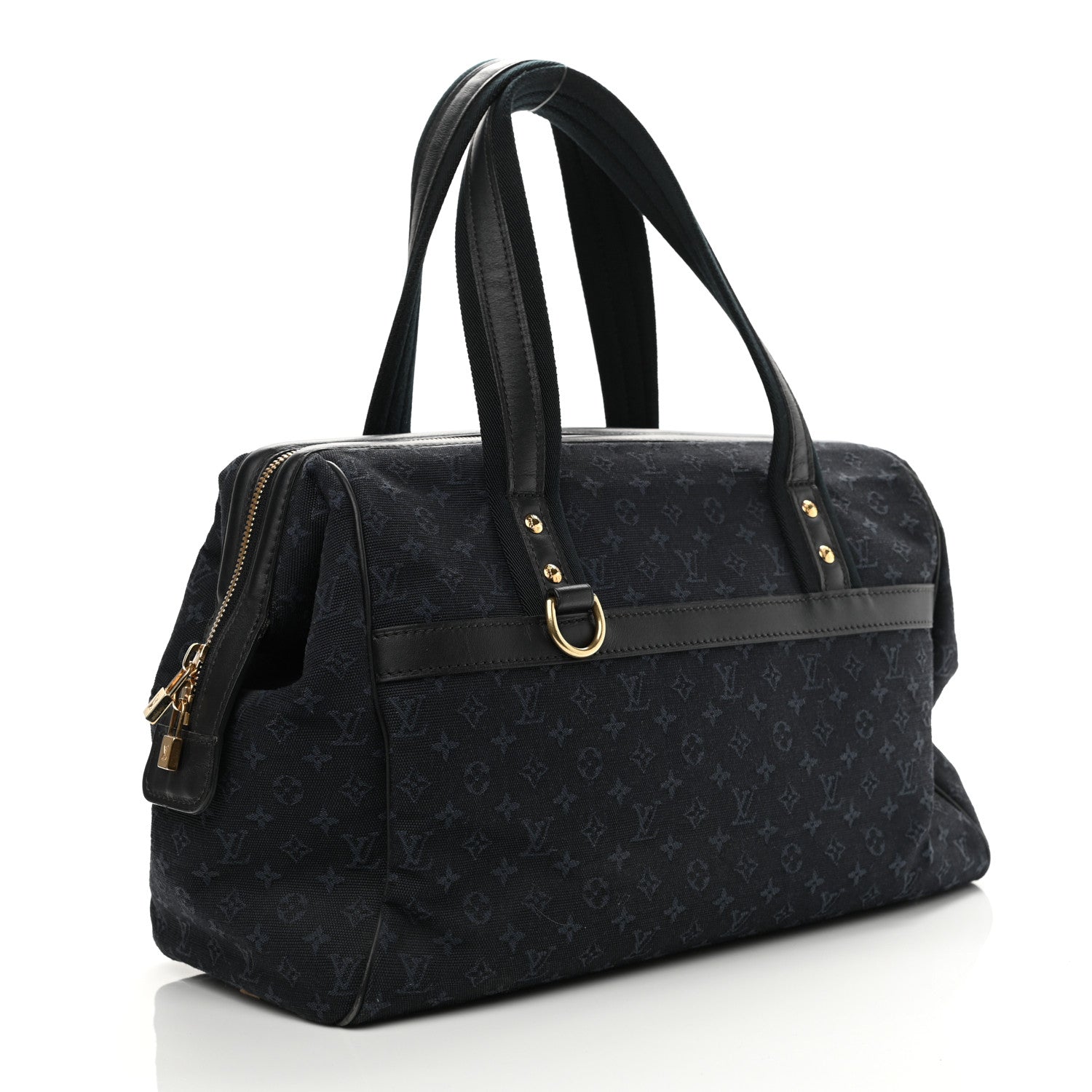 Louis Vuitton Mini Monogram Josephine GM Navy 4 of 22