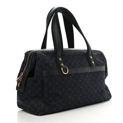 Louis Vuitton Mini Monogram Josephine GM Navy 4 of 22