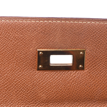 Hermes Courchevel Kelly Retourne 35 Gold 19 of 40