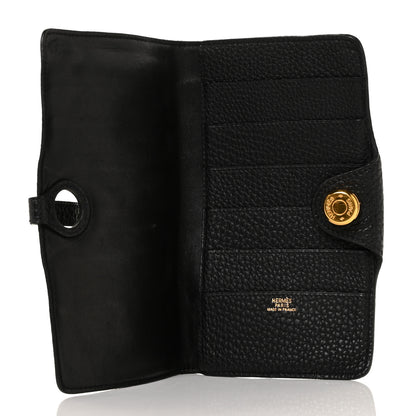 Hermes Togo Dogon Wallet Black 4 of 8