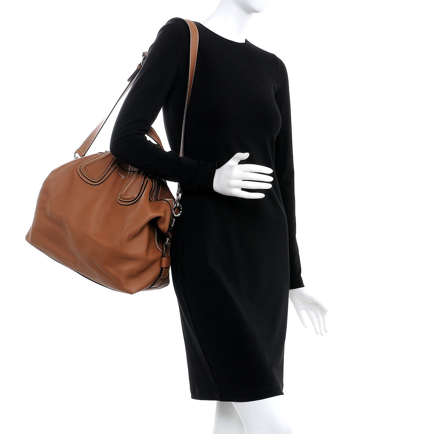 Waxed Calfskin Medium Nightingale Brown
