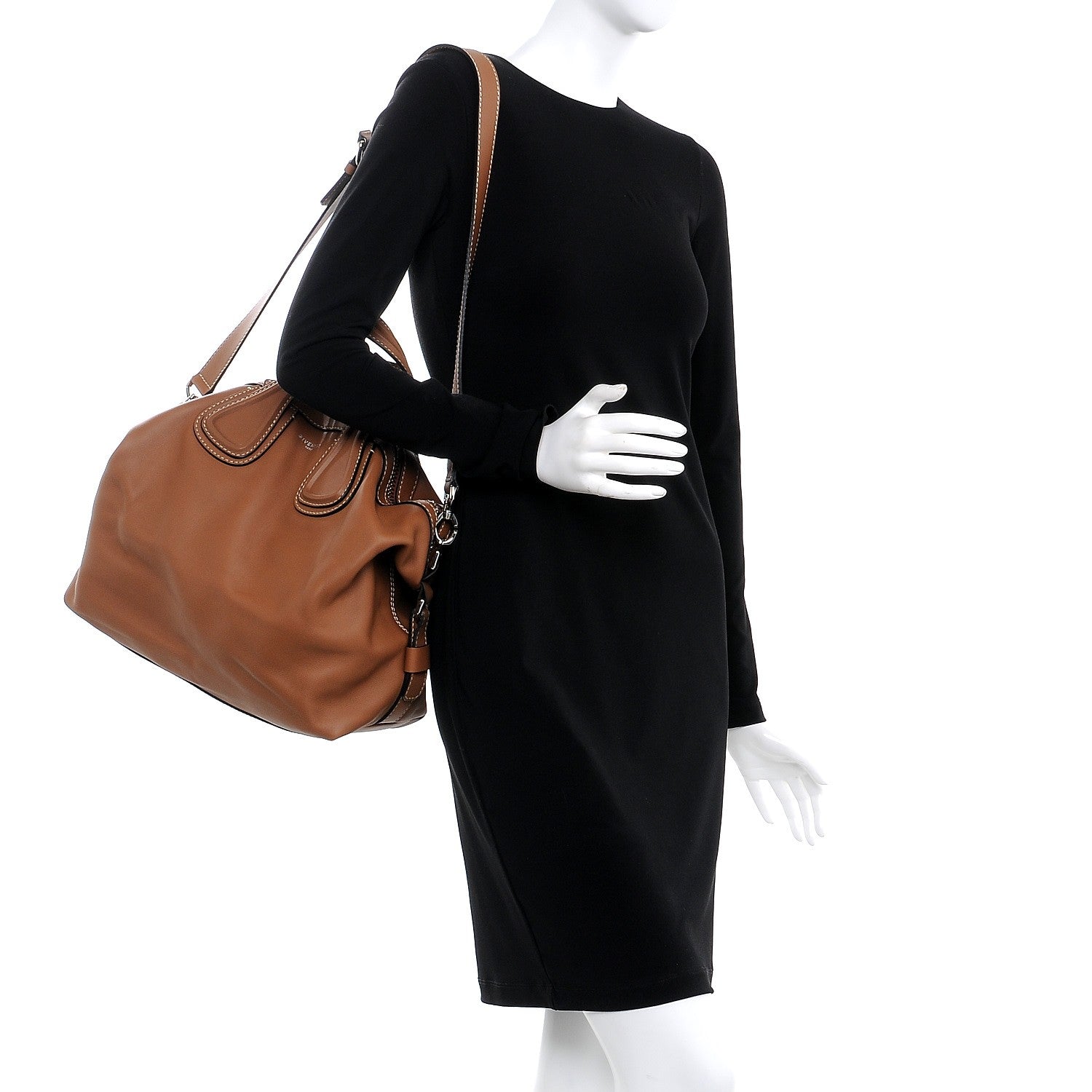 Givenchy Waxed Calfskin Medium Nightingale Brown 2 of 7