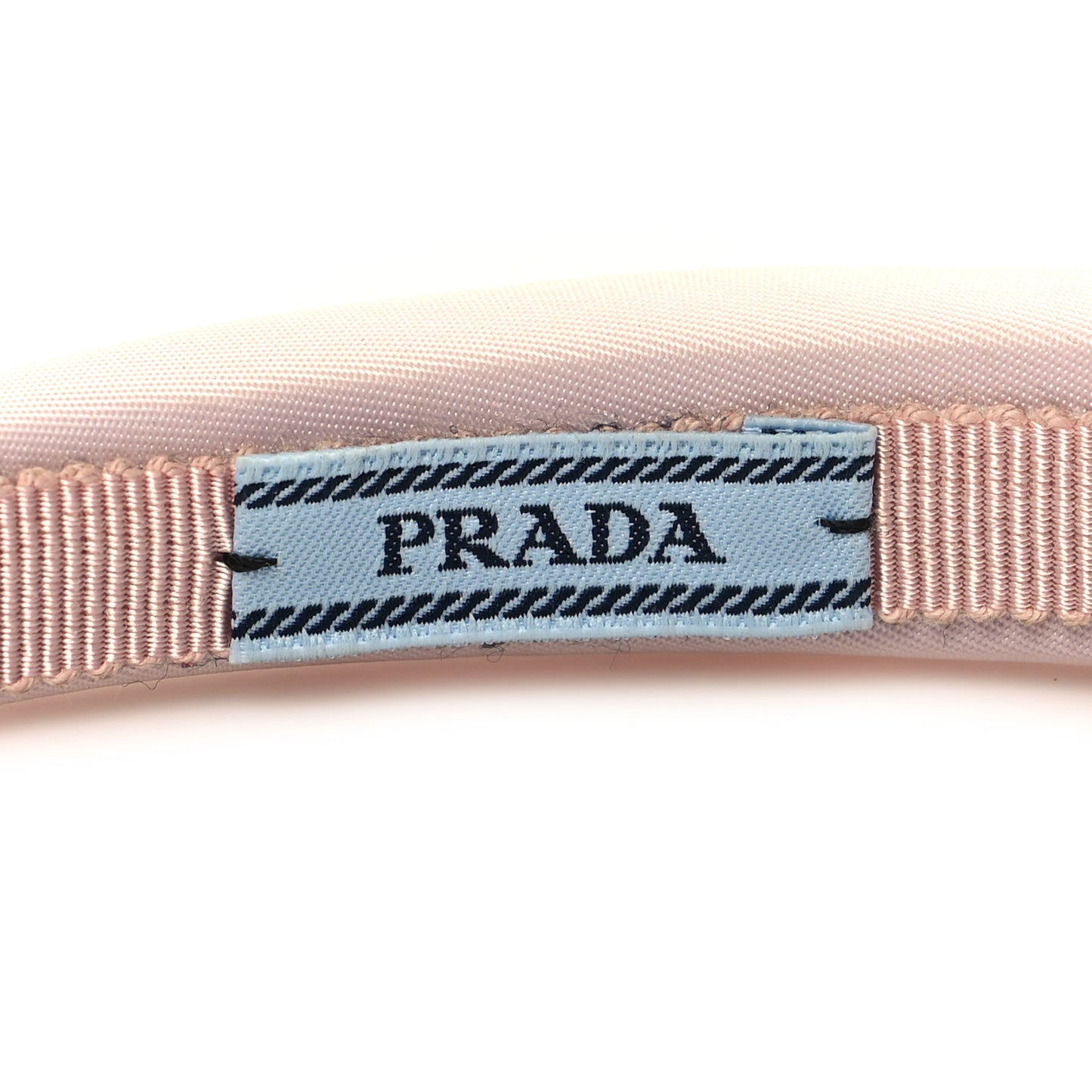 Re-Nylon Triangle Logo Headband Deserto