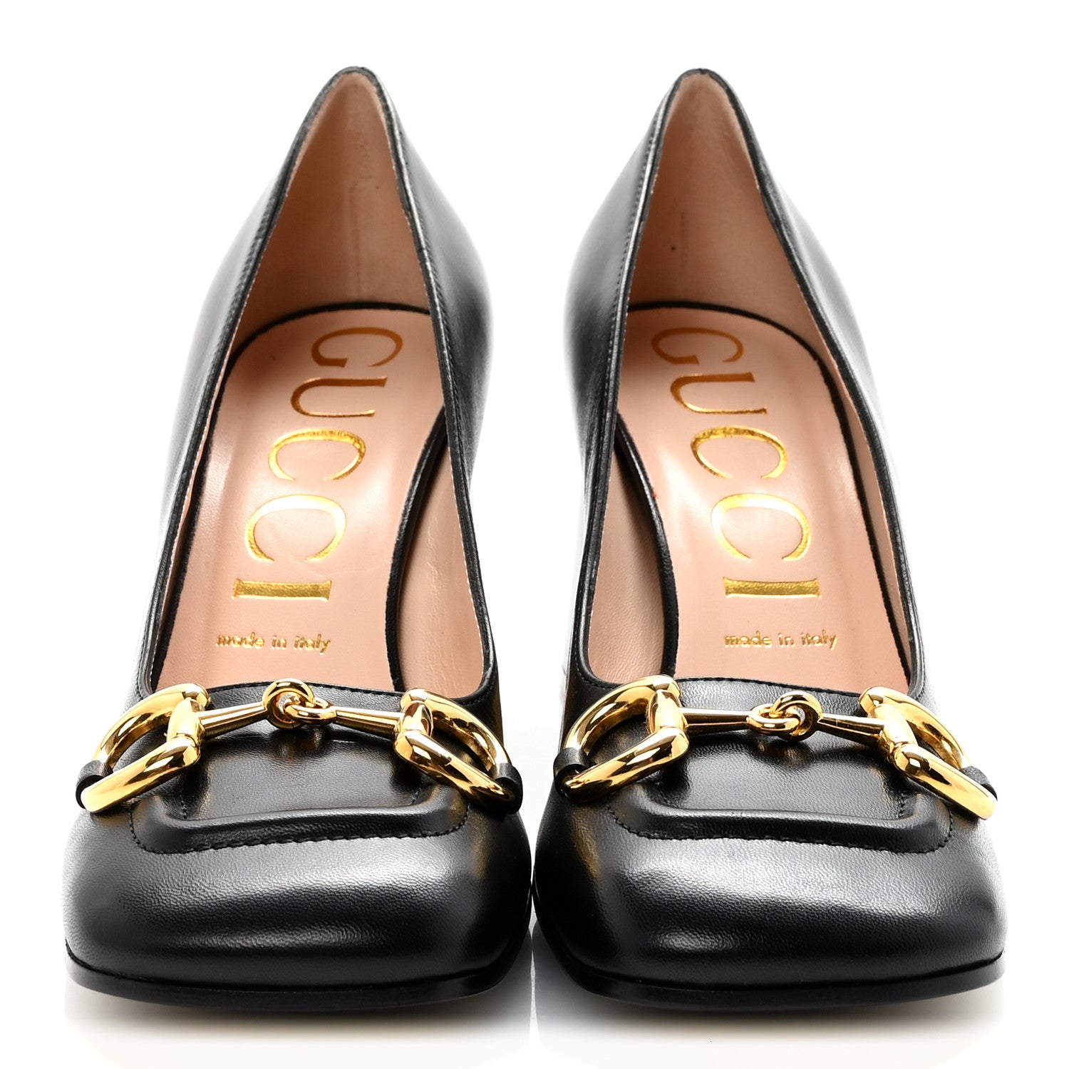 Gucci Malaga Kid Horsebit 75mm Pumps 39 Black 3 of 10