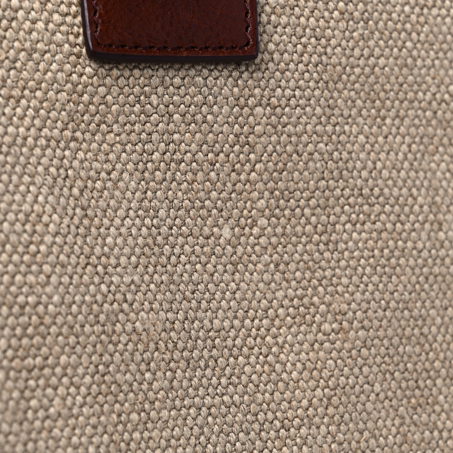 Saint Laurent Linen Calfskin Rive Gauche Tote Natural 13 of 14