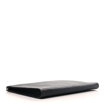 Prada Vitello City Zip Clutch Black 4 of 8